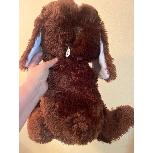 Vtg Toy Factory Brown Dog Misty Sunflower - Picture 3 of 6